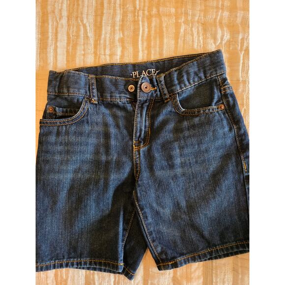 H&M Kids Denim Short– Size 6–7 (Dark & Light Wash, NWT) - Picture 2 of 6
